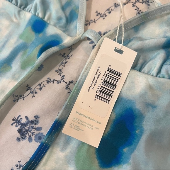 Frankie’s Bikinis | NWT Amanda Satin One Piece - Picture 4 of 9